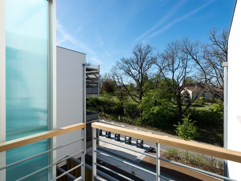 Vue balcon à Saint Orens