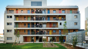 Seuil architecturea co-conçu l'habitat participatif de 17 familles